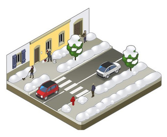 image de déneigement