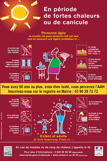 Affiche canicule site
