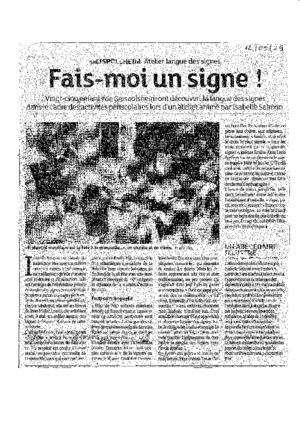 Atelier langue des signes 12 05 19