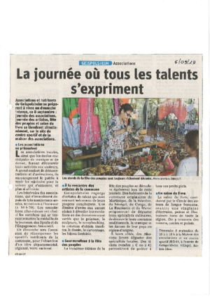La journ%c3%a9e ou tous les talents s'expriment