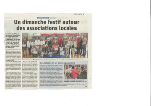 Un dimanche festif autour des associations locales