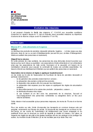 Missions de volontariat types   covid 19 version d%c3%a9confin%c3%a9e 13 mai