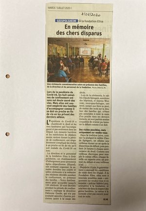 En m%c3%a9moire des chers disparus