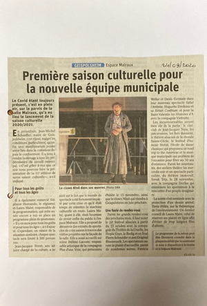 Premi%c3%a8re saison culturelle pour la nouvelle %c3%a9quipe municipale