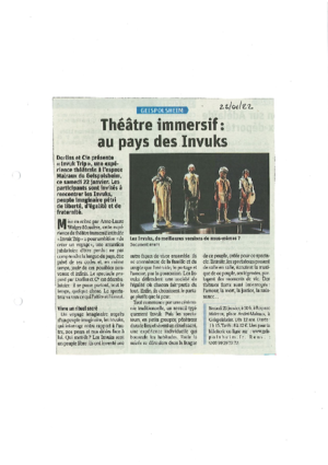Th%c3%a9%c3%a2tre immersif au pays des invuks