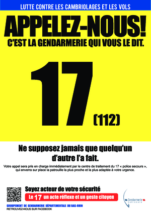 Composez le 17   appeleznous
