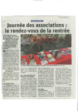 Journ%c3%a9e des associations  le rendez vous de la rentr%c3%a9e