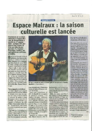 Espace malraux  la saison culturelle est lanc%c3%a9e