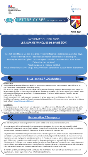 Lettre cyber rgge avril 2024