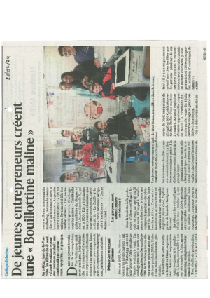 De jeunes entrepreneurs cr%c3%a9ent une bouillottine maline