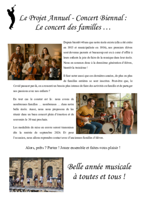 Concert des familles