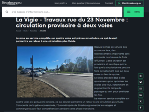 Circulation prvisoire