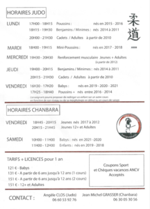 horaires