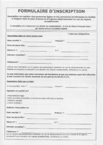 formulaire canicule recto
