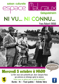 Affiche Ni vu...Ni CONNU