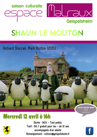 Affiche Shaun le mouton