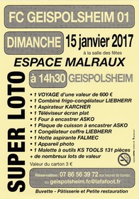affiche loto
