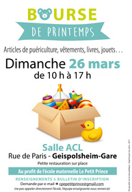 affiche bourse puériculture