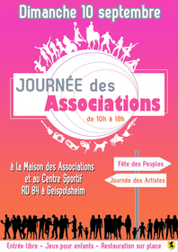 affiche journée des associations