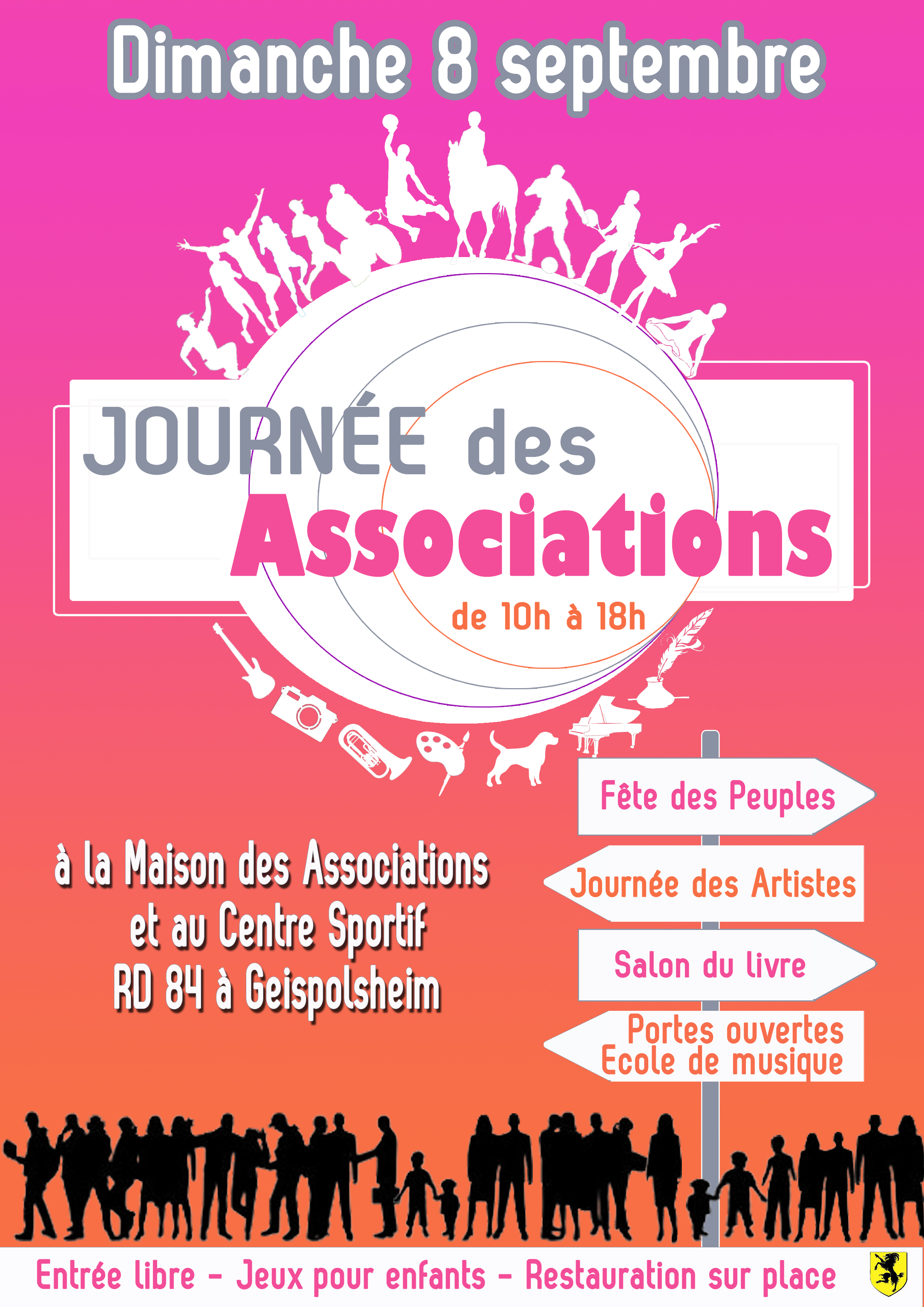 Journée des Associations, des Artistes, Fête des peuples, Salon du