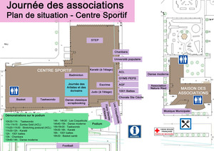 Plan Centre Sportif