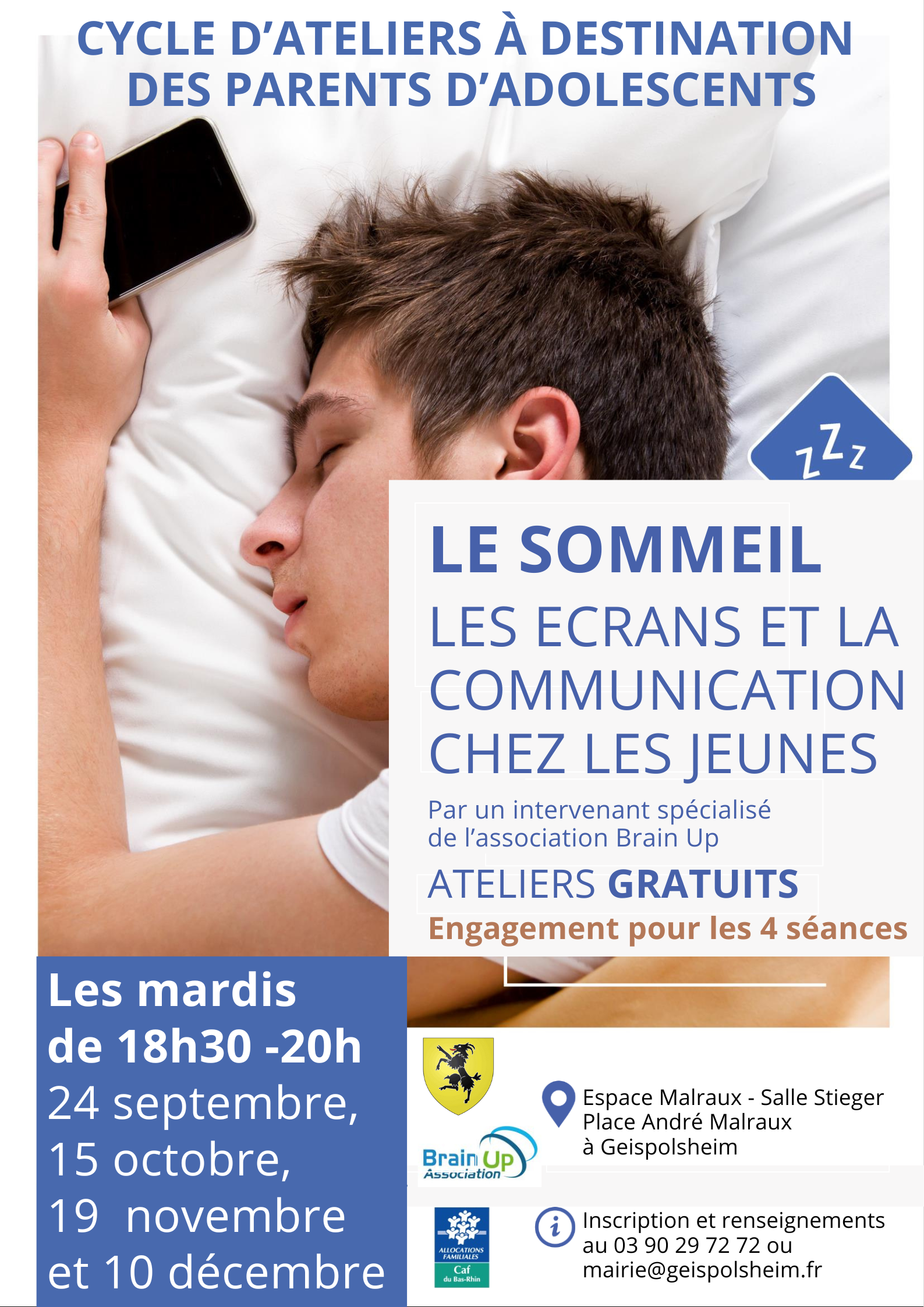 Le Sommeil Chez Les Jeunes _ ACTIONS DE PRÉVENTION SOMMEIL – RXUT