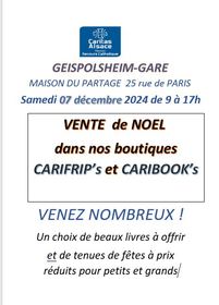 VENTE DE NOEL  LIVRES ET HABITS