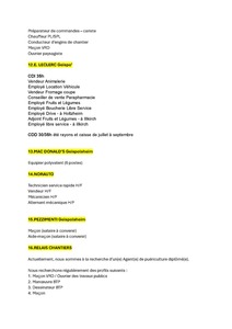 Offres d'emplois 3