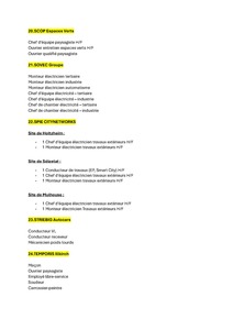 Offres d'emplois 5