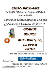 BOURSE AUX LIVRES BD CD DVD VINYLES