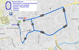 Parcours 2,6km