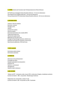 Liste offres d'emploi - 2