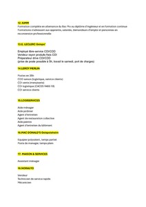 Liste offres d'emploi - 4