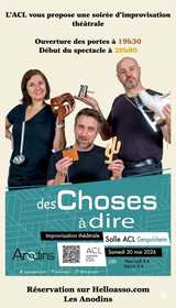 Affiche Anodins ACL