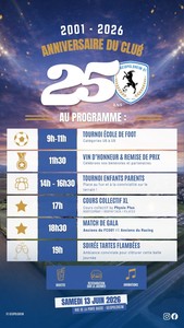 25ans du FCG01